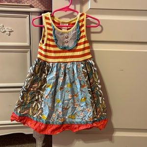 Girls Matilda Jane sleeveless dress size 4
